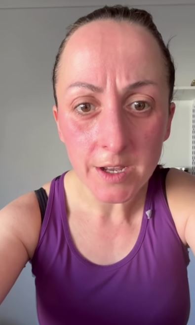 EastEnders Natalie Cassidy looks slimmer than ever as she reveals ‘beetroot face’ after sweaty training session