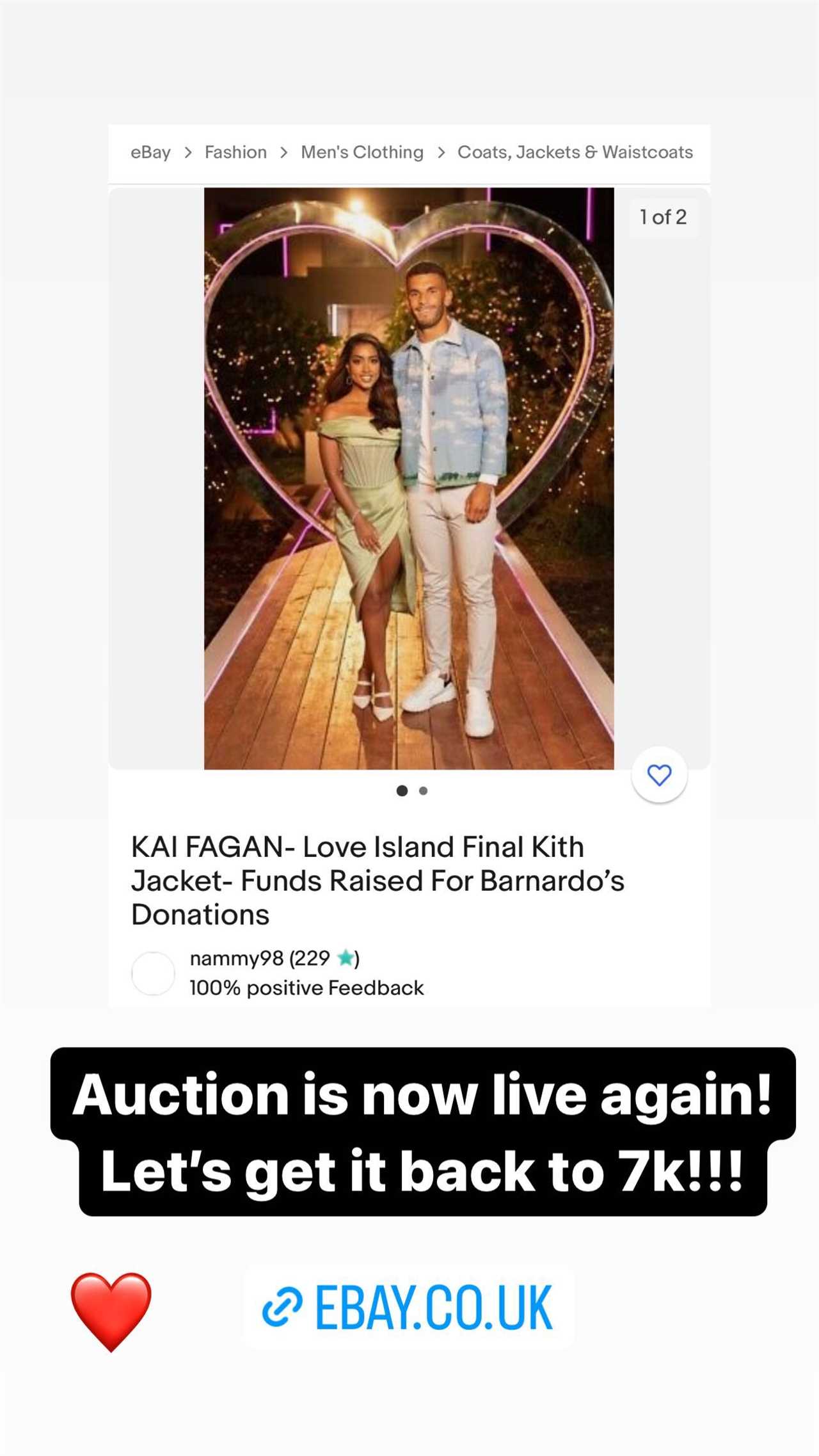Love Island winners Kai and Sanam devastated after ‘losing’ £7,000 charity donation