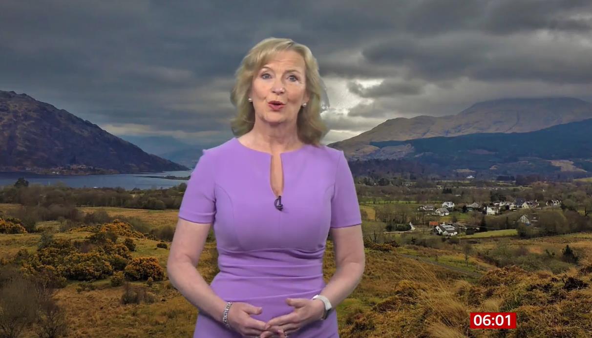 Carol Kirkwood wows BBC Breakfast fans in ‘stunning’ low-cut minidress as they ask ‘have you been hitting the gym?’