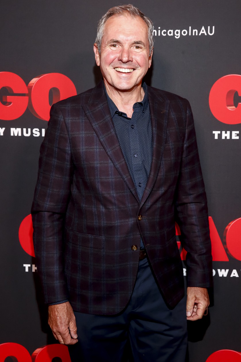 MELBOURNE, AUSTRALIA - DECEMBER 19:  Alan Fletcher arrive at opening night of "Chicago The Musical" Media call on December 19, 2019 in Melbourne, Australia.  (Photo by Sam Tabone/Getty Images)