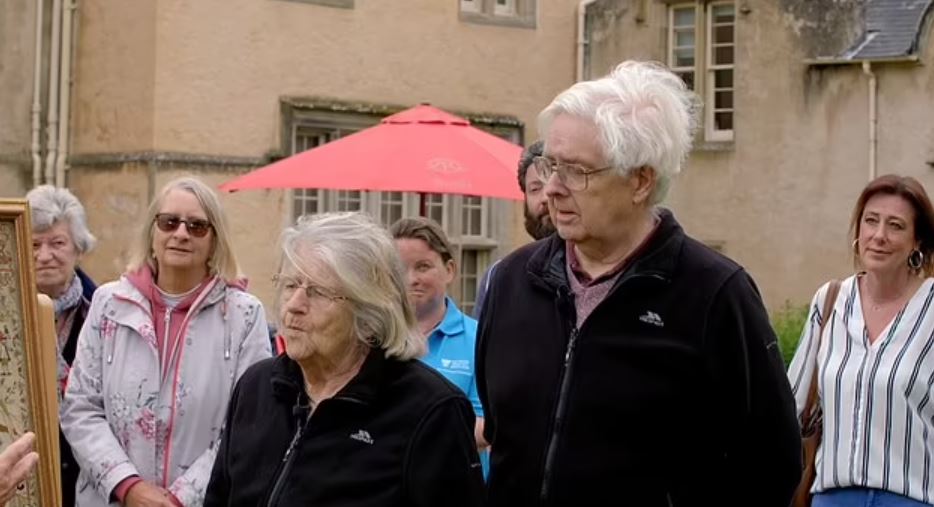 Antiques Roadshow guest gobsmacked by value of silk sampler that’s been in family since 1780