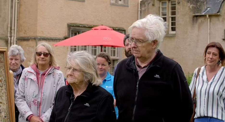 Antiques Roadshow guest gobsmacked by value of silk sampler that’s been in family since 1780