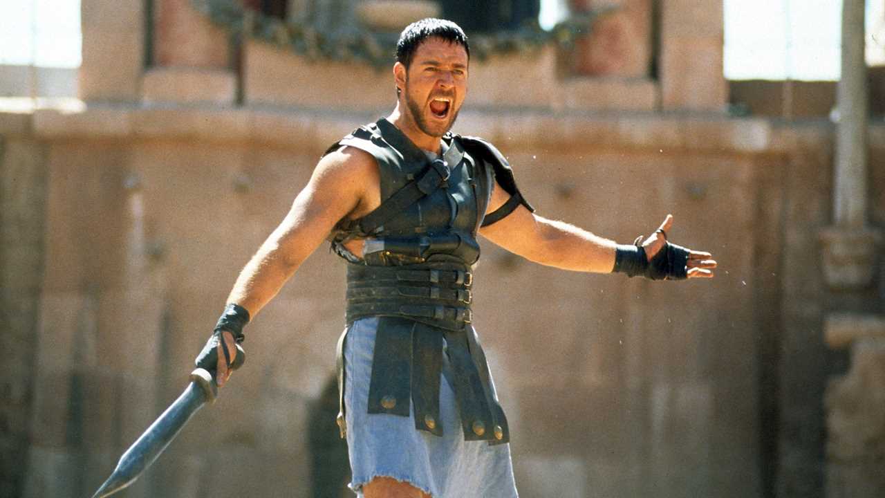 Russell Crowe reveals the strange name he called his Gladiator costume