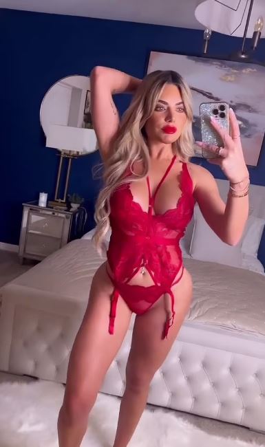 Love Island’s Megan Barton Hanson sets pulses racing as she nearly spills out of tight corset top