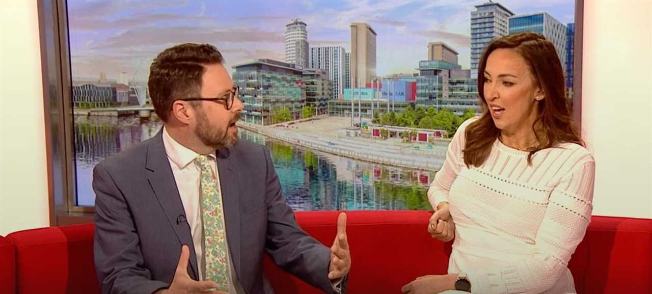 ‘Frustrated’ BBC Breakfast star throws hands in the air as technical blunder derails interview