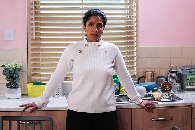 Suki Panesar falls apart at bombshell news as Nish’s control becomes clear in EastEnders