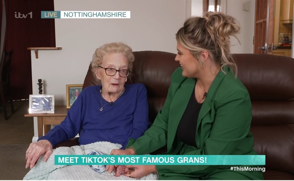 This Morning fans in hysterics as elderly TikTok star throws interview into chaos