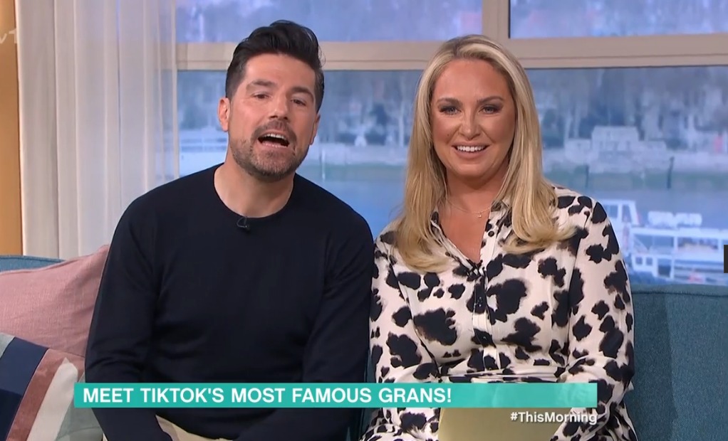 This Morning fans in hysterics as elderly TikTok star throws interview into chaos