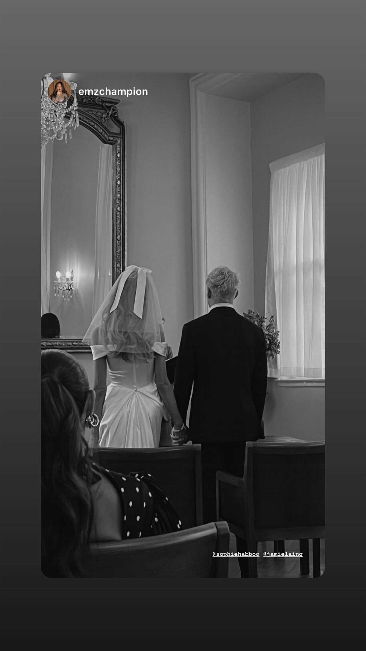 Inside Made In Chelsea stars Jamie Laing and Sophie Habboo’s wedding as he shares intimate snaps