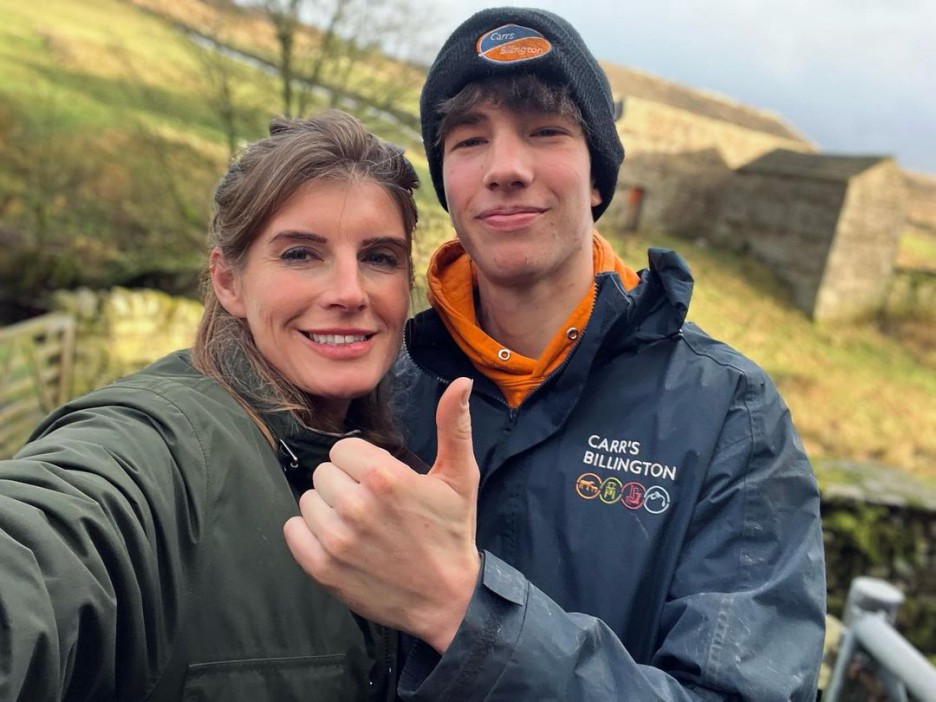 Our Yorkshire Farm stars Amanda and Clive Owen’s son Reuben, 18, ‘set to bag huge reality shows’