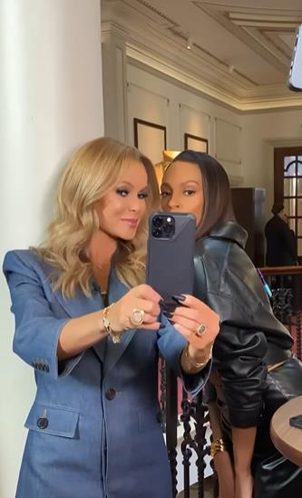 Amanda Holden strips off as she takes fans behind the scenes of Britain’s Got Talent