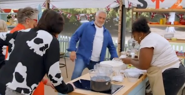 Judi Love leaves Great Celebrity Bake Off fans blushing with VERY rude joke about Paul Hollywood