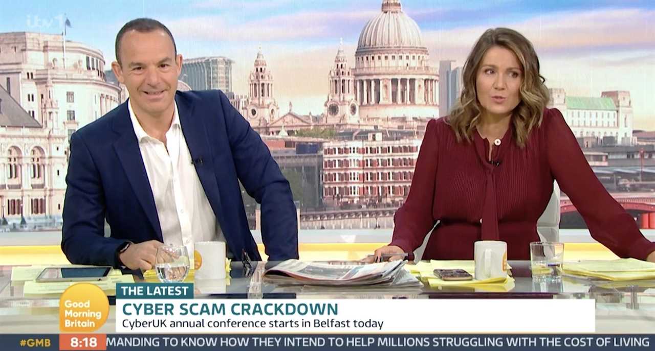 Susanna Reid and Martin Lewis shocked by ‘spooky’ moment on GMB as security expert is suddenly cut off