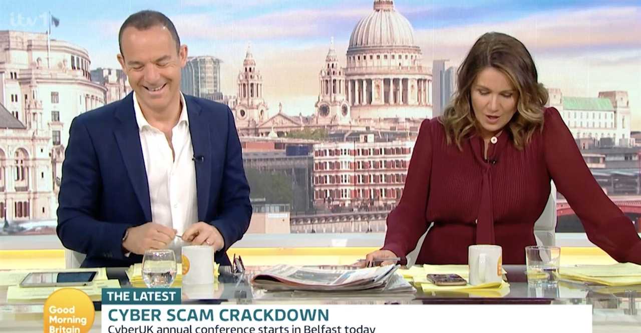 Susanna Reid and Martin Lewis shocked by ‘spooky’ moment on GMB as security expert is suddenly cut off