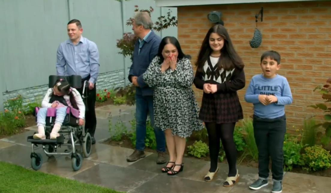 Love Your Garden viewers break down in tears at family’s reaction to epic home transformation