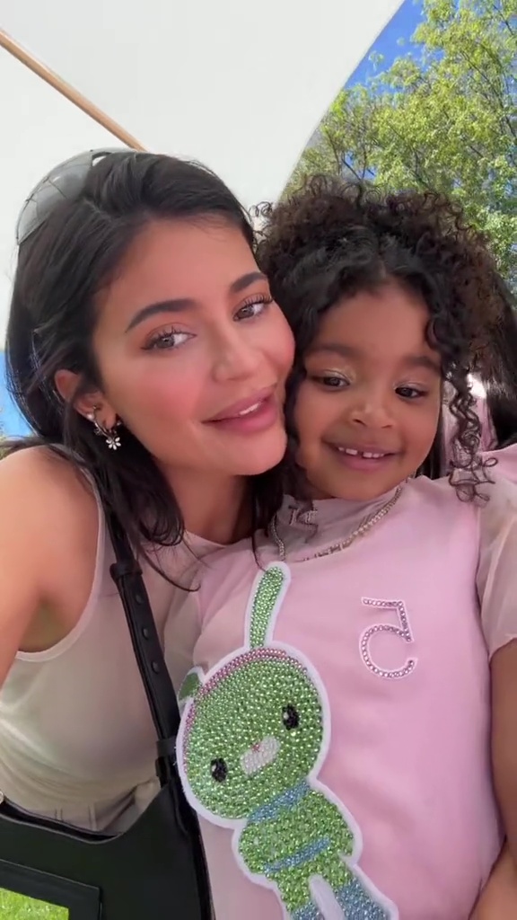 Kylie Jenner blasted for putting Stormi, 5, in ‘dangerous’ situation in the kitchen of their $36M mansion in new TikTok