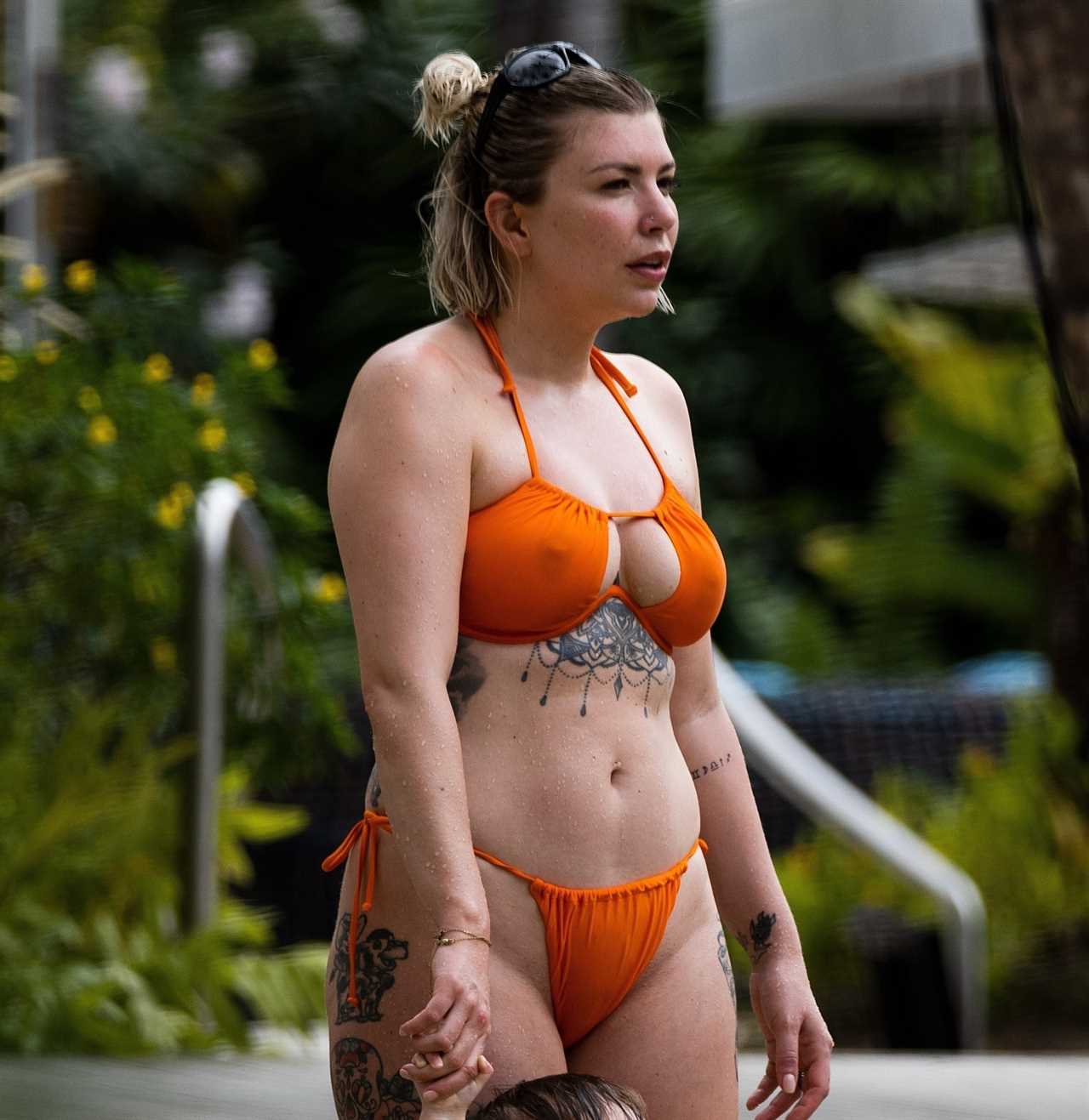 Love Island’s Olivia Bowen shows off incredible figure in bikini on holiday in Barbados – ten months after giving birth