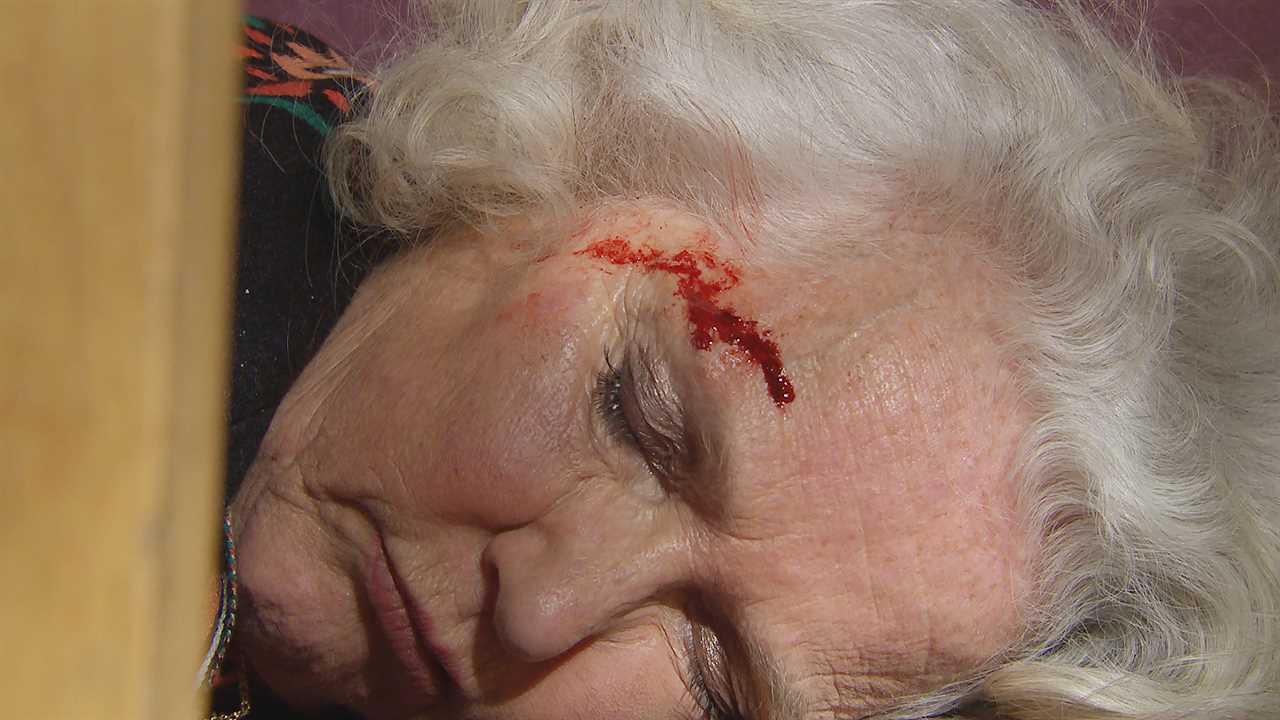Mary Goskirk left for dead after being brutally attacked by lover Faye in Emmerdale