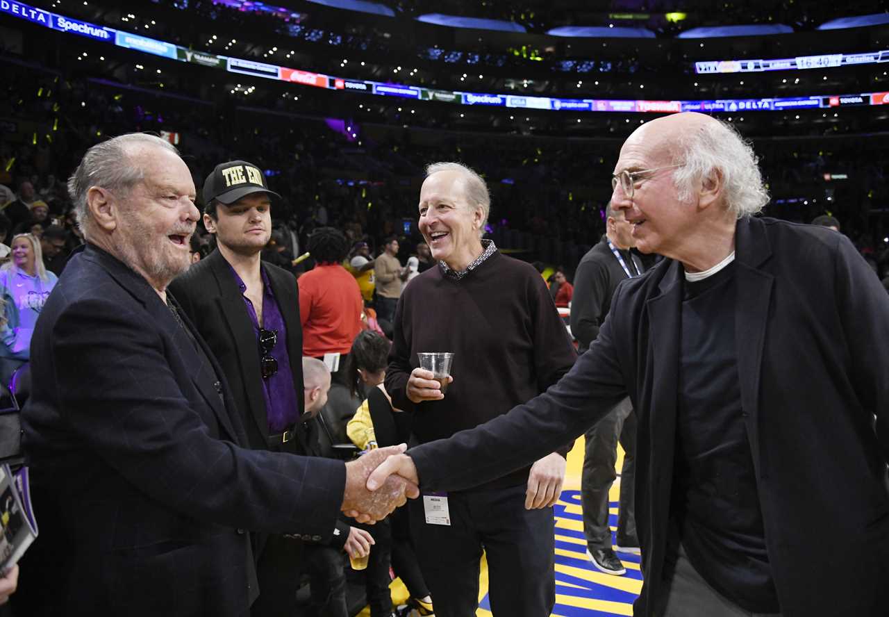Jack Nicholson, 86,  is all smiles as rarely seen actor steps out for first time in two years at basketball game