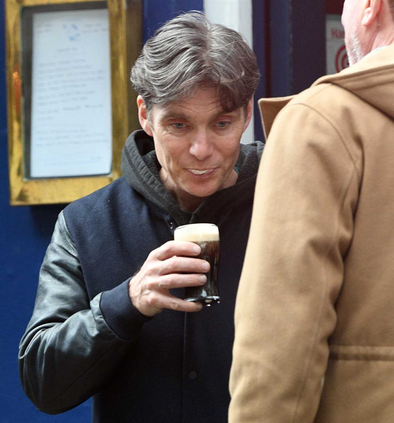 Peaky Blinders’ Cillian Murphy caught short after boozy night out