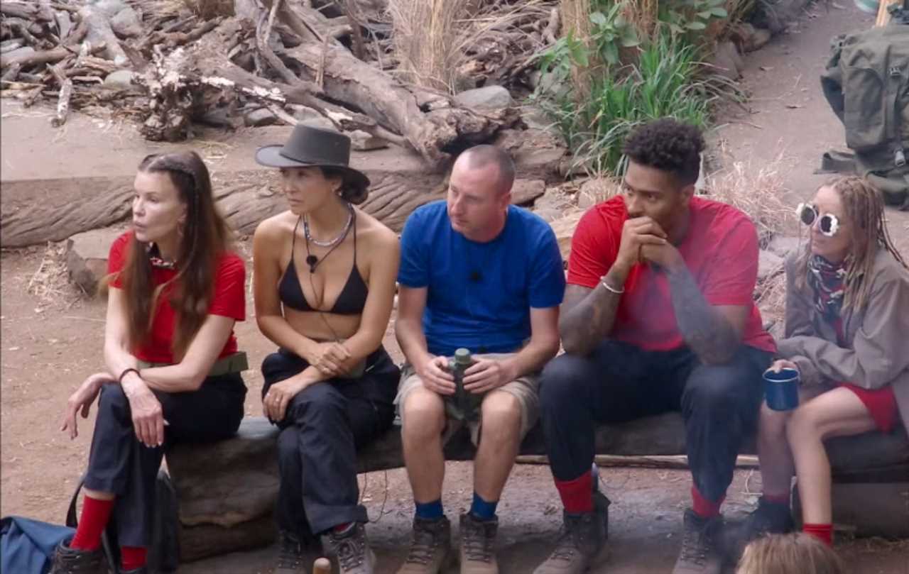 Helen Flanagan, Myleene Klass & Amir Khan climb tower on 3,609ft mountain in record-breaking I’m A Celeb trial