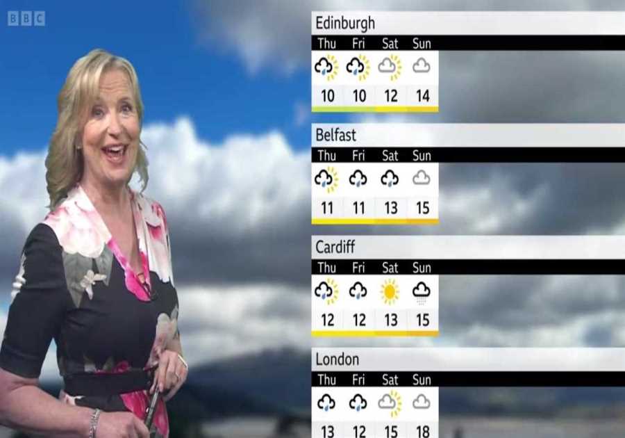 Carol Kirkwood Wows Bbc Breakfast Viewers In Absolutely