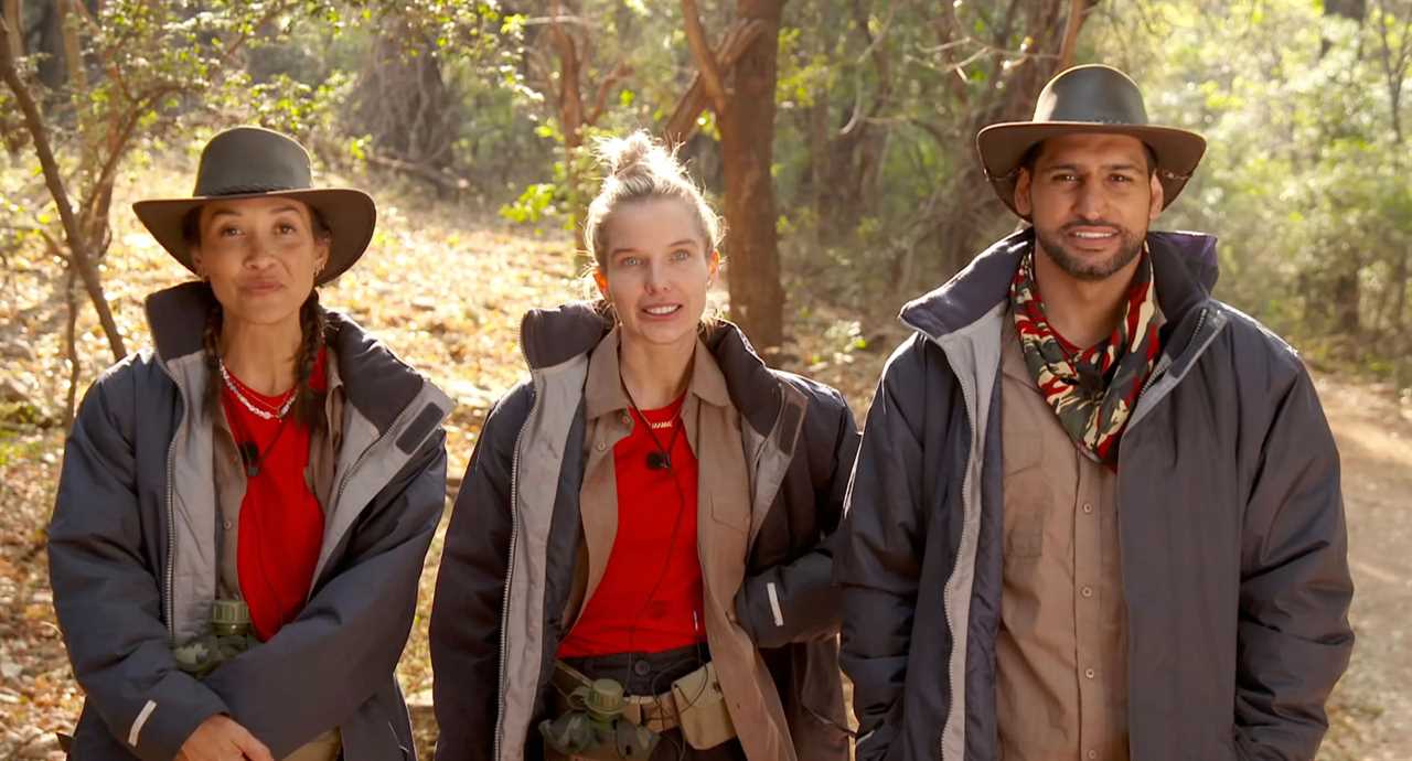 I’m A Celeb’s Helen Flanagan yelps ‘I’m really scared’ as she is forced to take on highest trial in show history