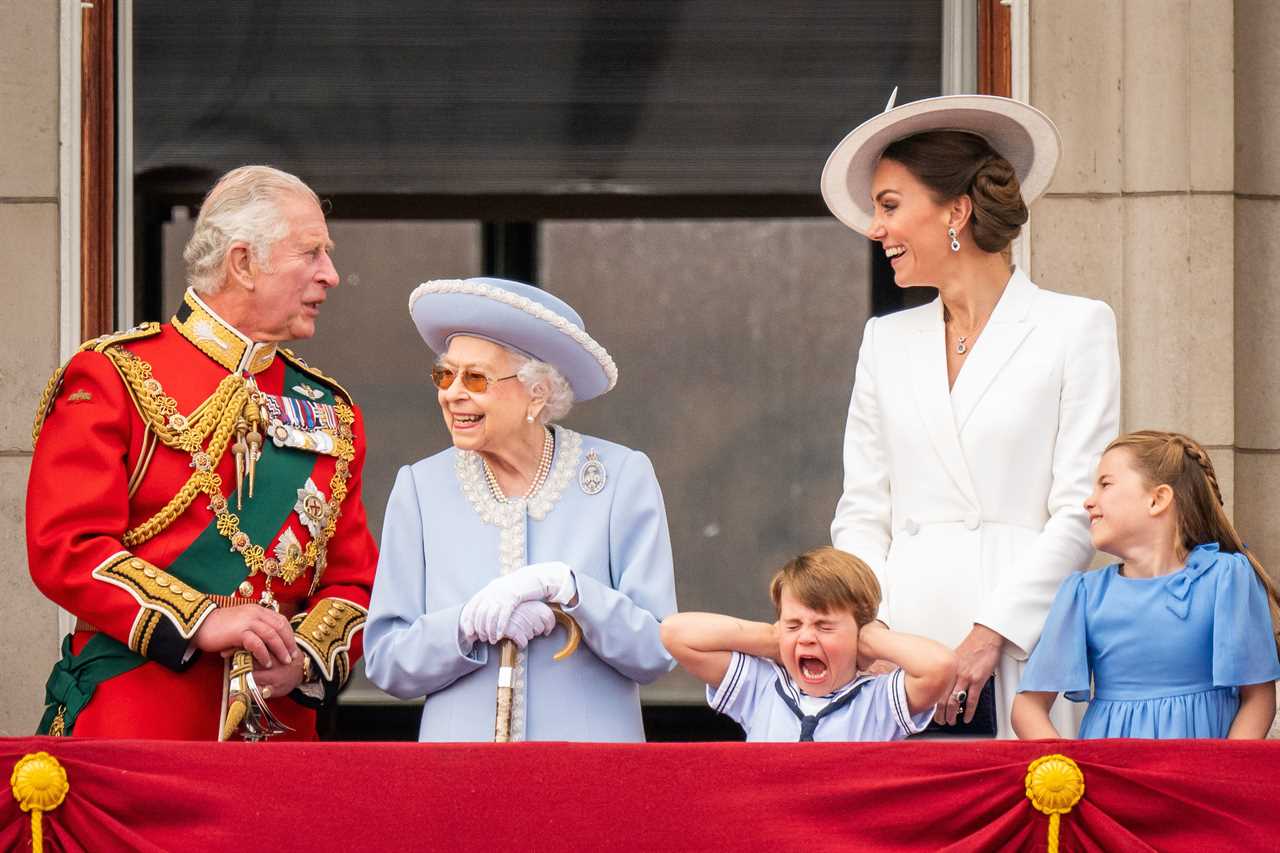 Prince George and Princess Charlotte are seen in ‘adorable’ unseen family photos with King Charles