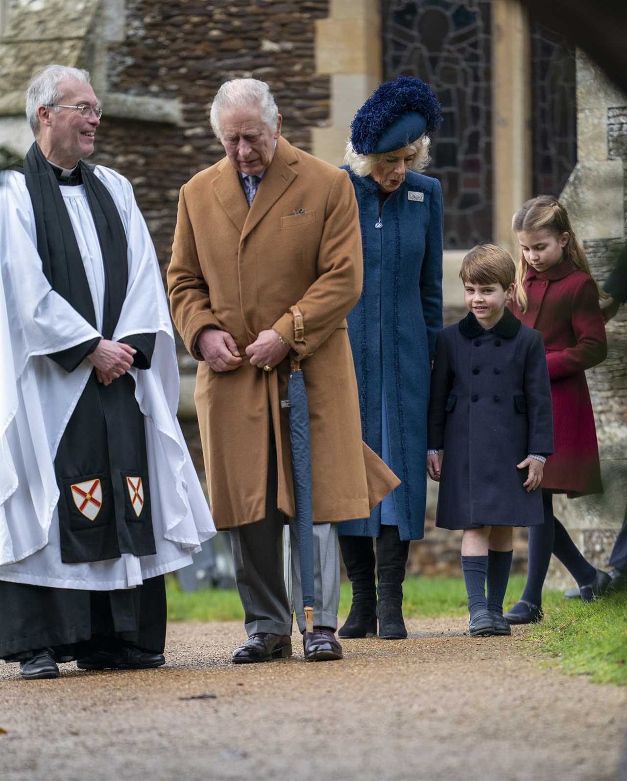 Prince George and Princess Charlotte are seen in ‘adorable’ unseen family photos with King Charles