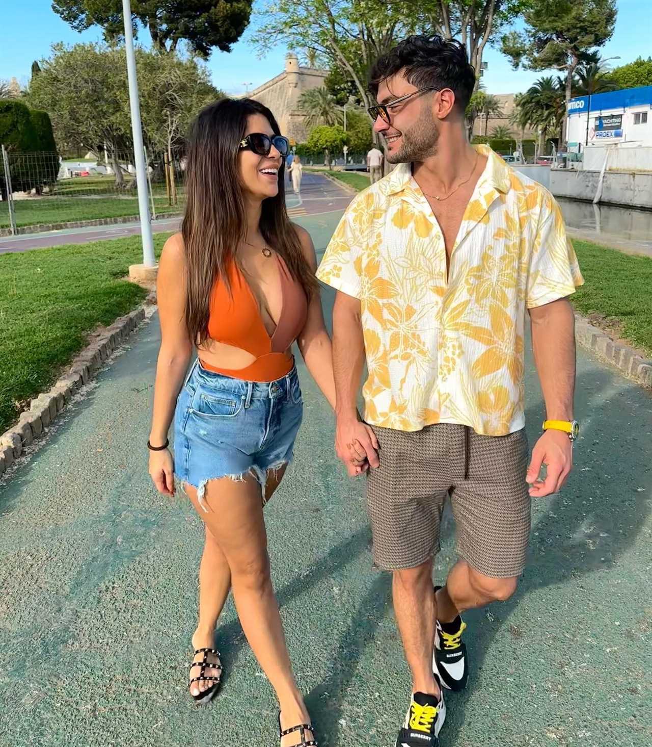 Love Island’s Ekin-Su wows in see-through outfit for romantic night out with Davide