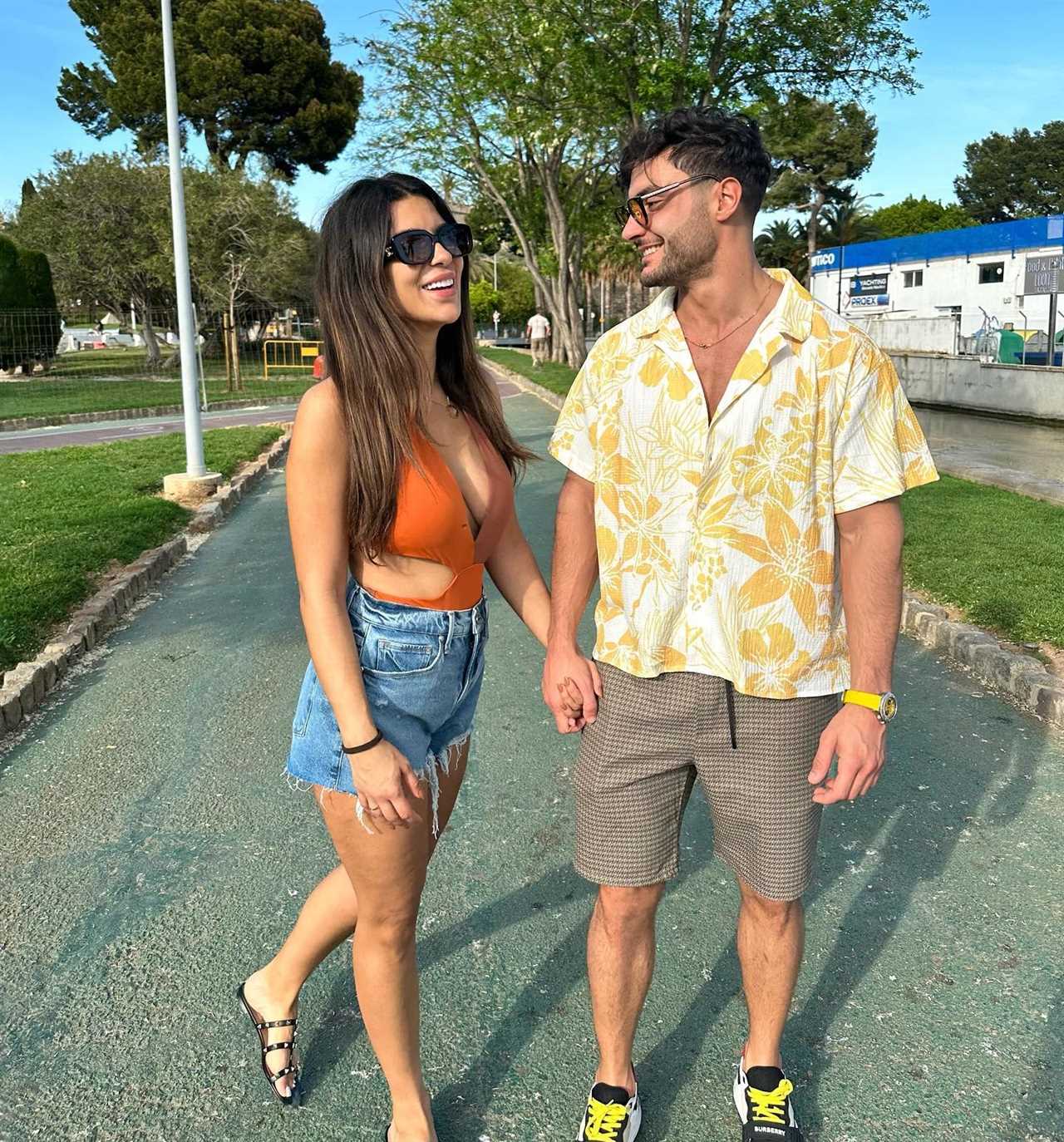 Love Island’s Ekin-Su wows in see-through outfit for romantic night out with Davide