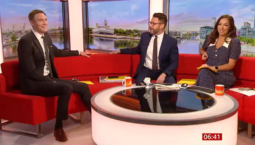 BBC Breakfast star gives health update as they return to show after being hospitalised with grisly knee injury