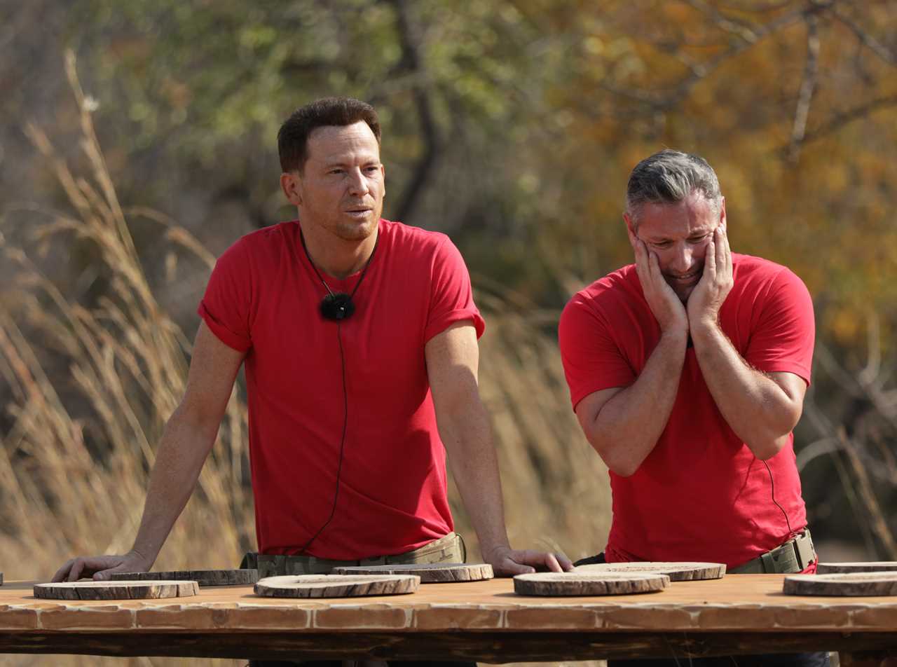 New I’m A Celeb ‘feud’ as star shoots ‘dirty look’ at new arrivals Joe Swash and Dean Gaffney