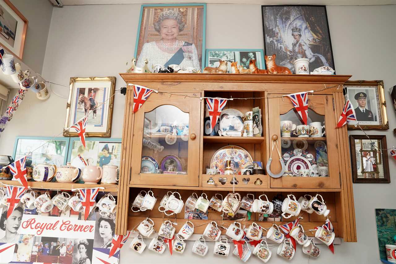 I run the UK’s biggest royal-themed tea room – punters love it and the Queen did too