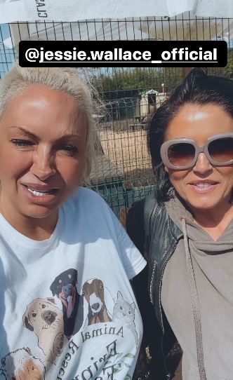 Jodie Marsh calls unlikely secret EastEnders pal ‘sexiest woman alive’ as star visits her farm