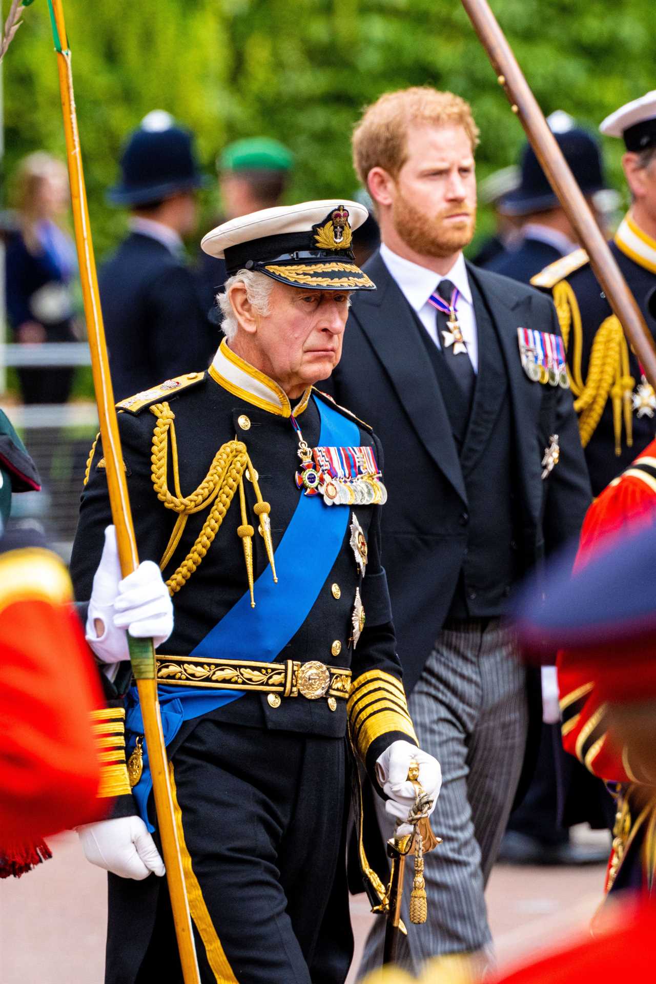 Prince Harry relegated to THIRD row at father’s coronation ceremony alongside Andrew’s kids amid bitter Megxit fallout