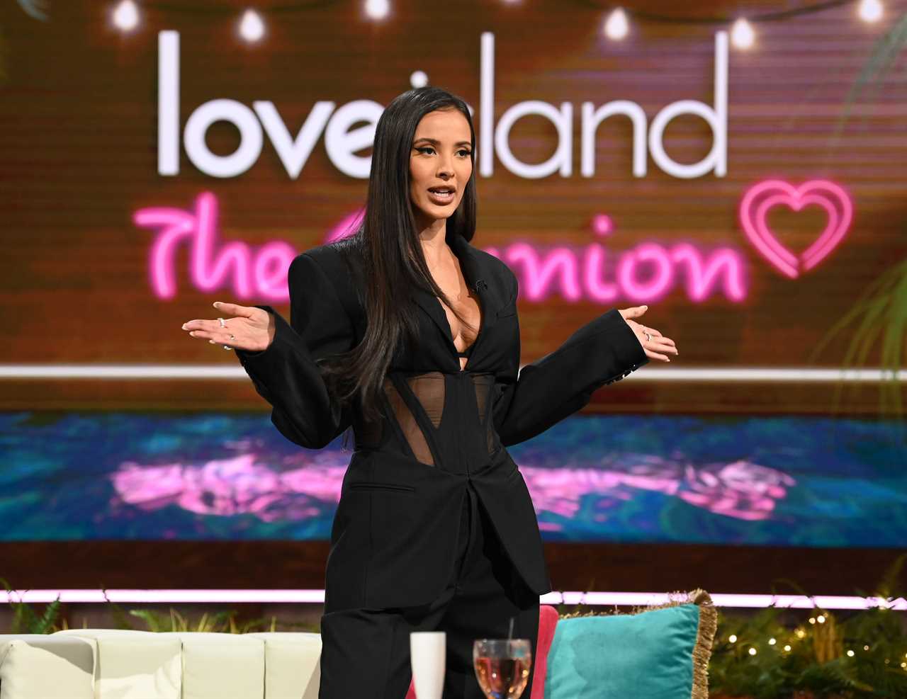 Maya Jama astonishes fans as Love Island hosts posts picture of her lookalike nan – and they could be twins