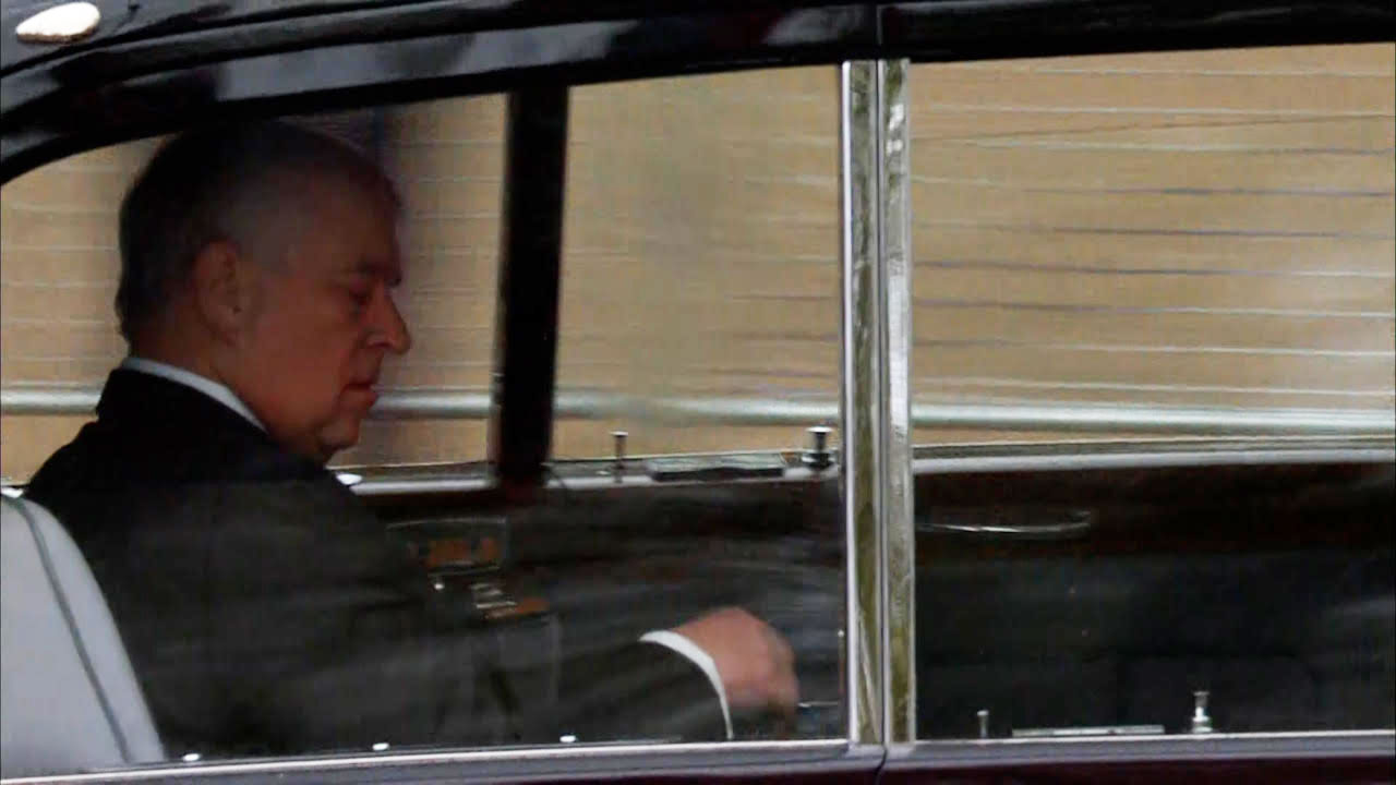 Disgraced Prince Andrew wears suit as he heads to brother King Charles’ coronation – where he’ll take a back seat