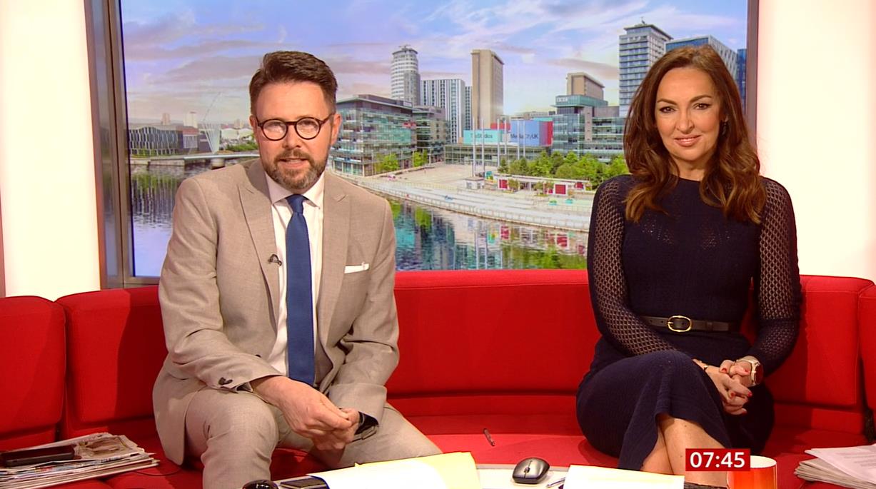 BBC Breakfast’s Sally Nugent leaves fans swooning in ‘stunning’ sheer black dress