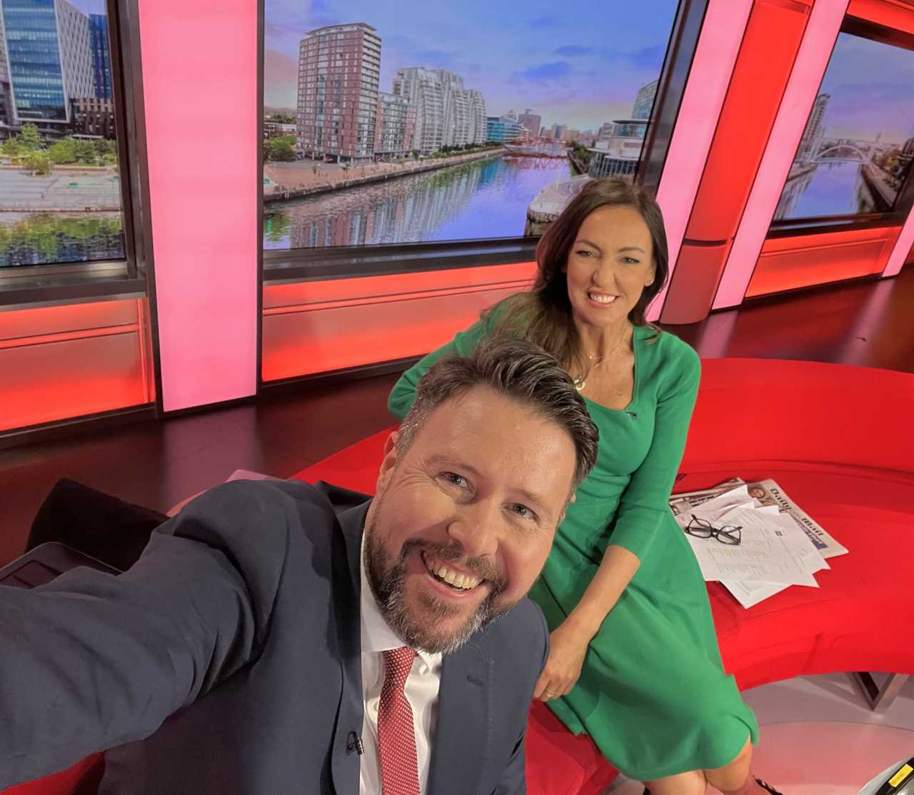 BBC Breakfast’s Jon Kay pays tribute to colleague as they leave broadcaster after ‘great career’