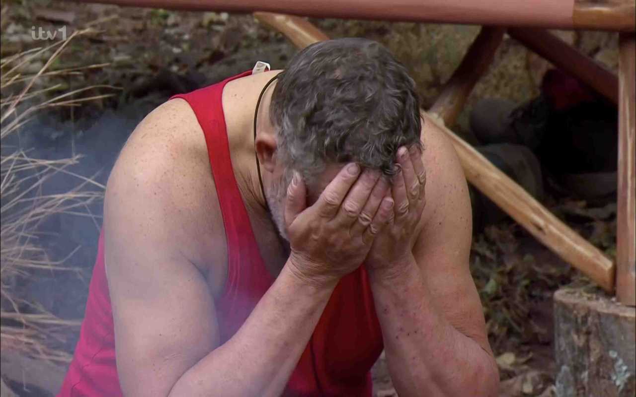 I was on I’m A Celebrity and battling a secret horrific injury the whole time