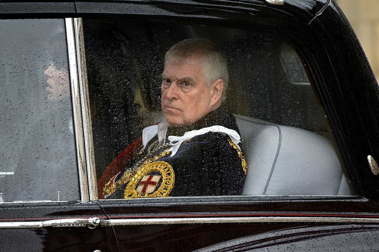 Disgraced Prince Andrew ‘took part in official Coronation photos – but they’ll never see the light of day’