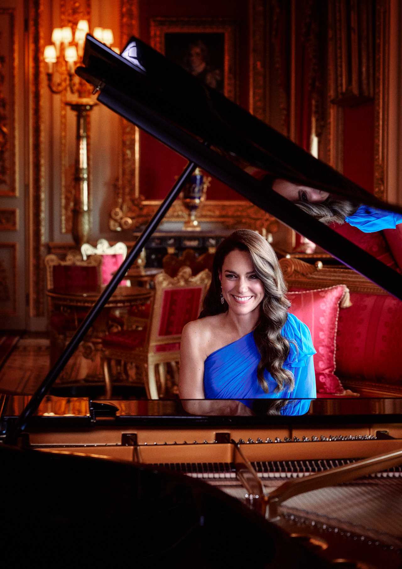Eurovision surprise as the Princess of Wales Kate Middleton plays piano in stunning show opening