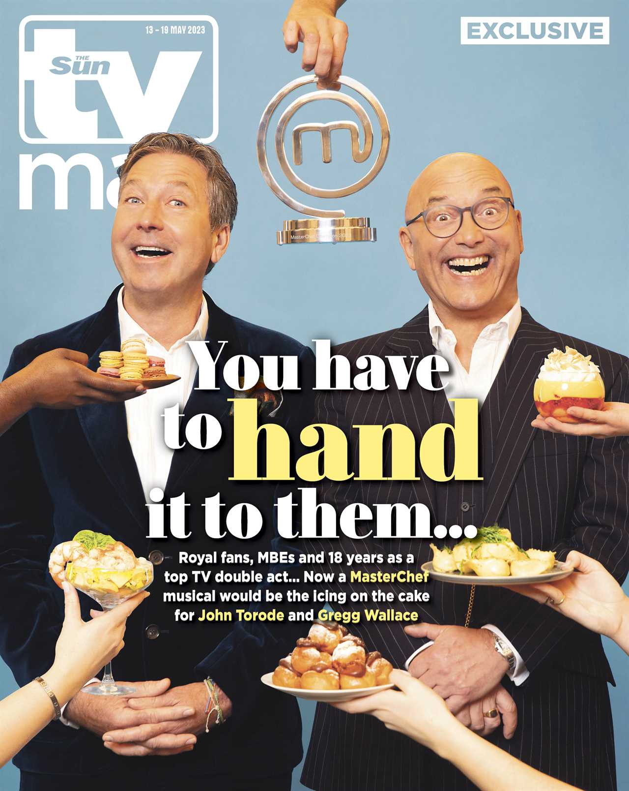 John Torode and Gregg Wallace tease the launch of MasterChef spin-off show – with a major twist