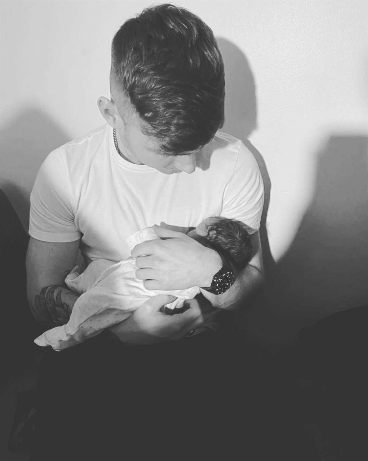 Love Island star Jack Keating’s baby daughter’s adorable name finally revealed two months after birth