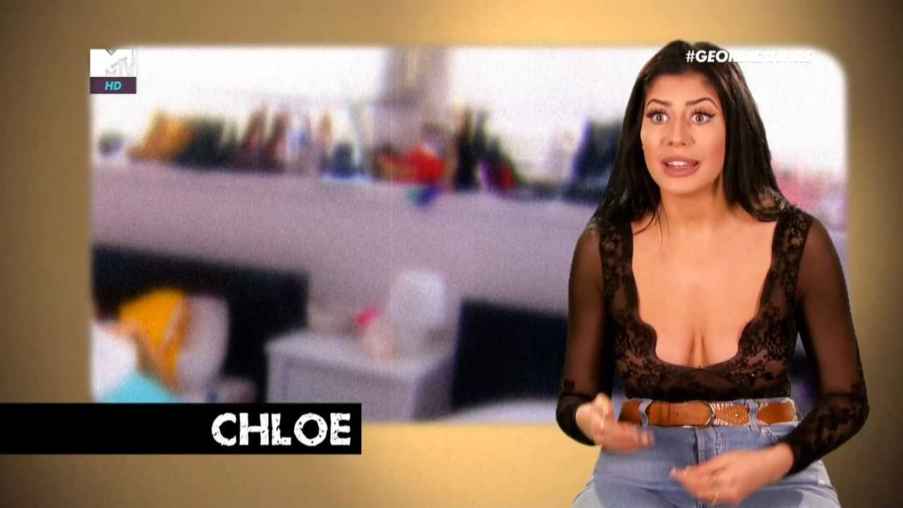Chloe Ferry shows off her bum in very revealing skintight catsuit