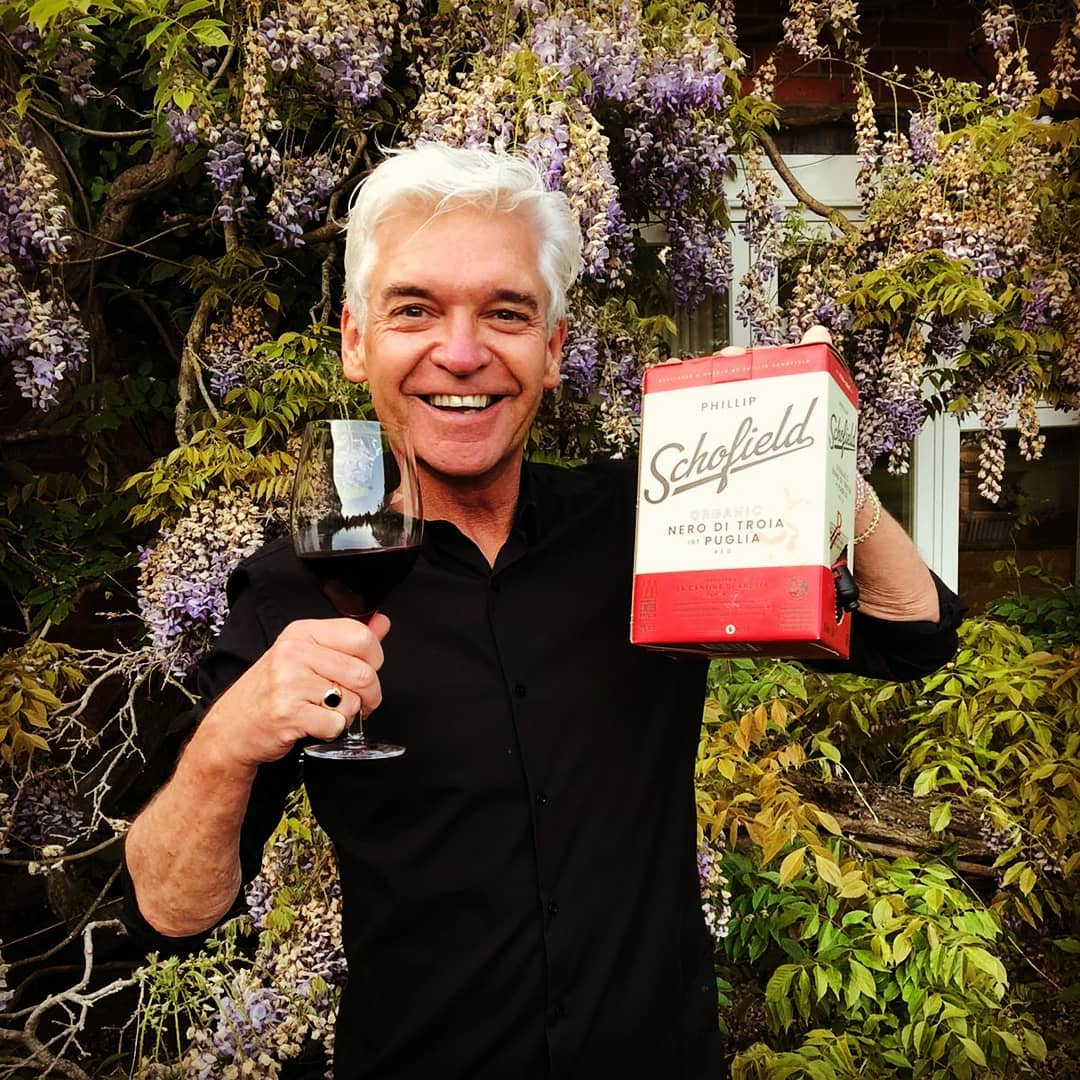 Phillip Schofield drowns his sorrows as he turns to his second career at a wine fair amid This Morning drama