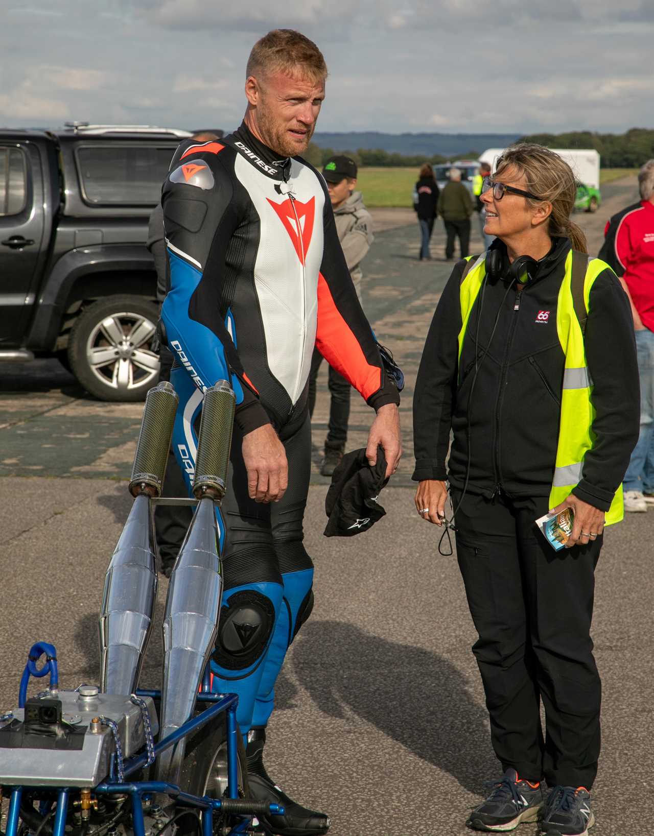 Top Gear’s Freddie Flintoff was left with horror face injuries for 45 MINUTES in near-fatal crash, shock dossier reveals