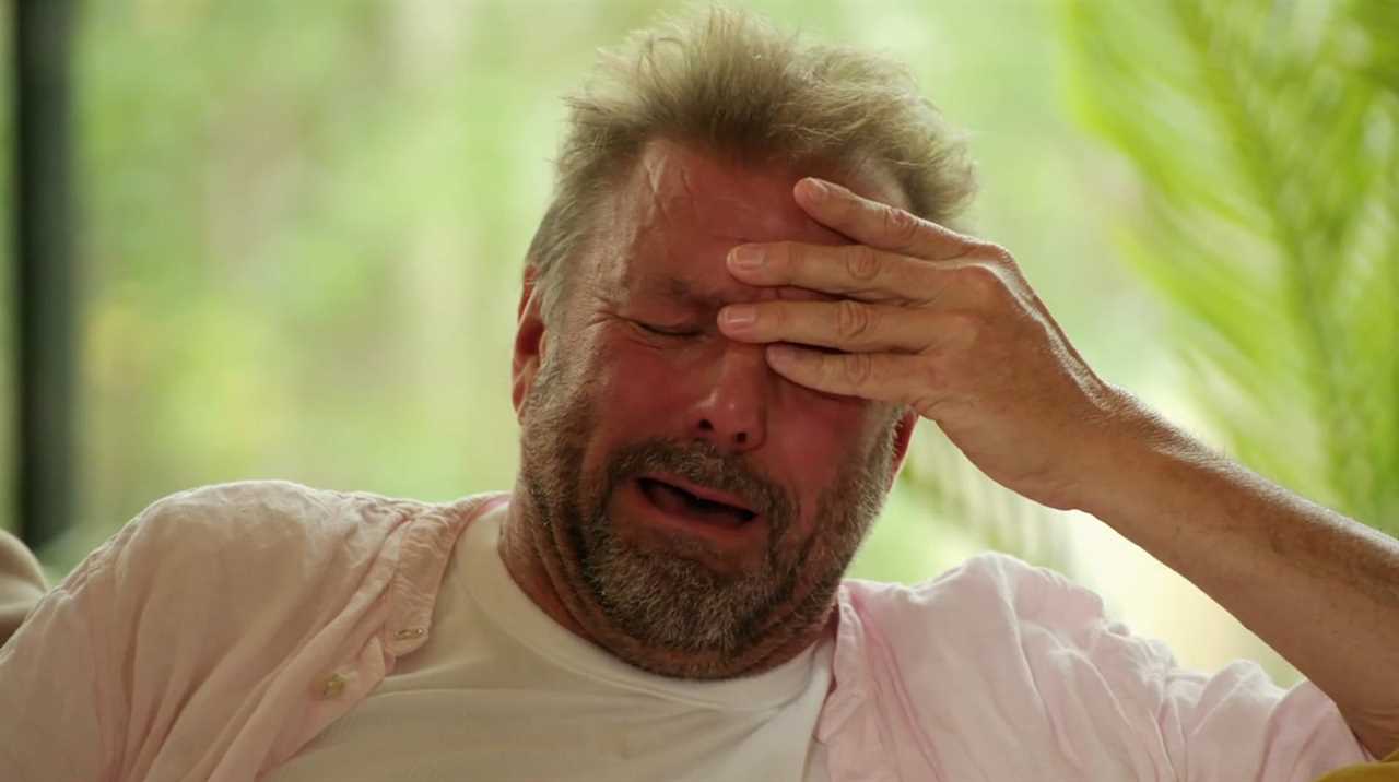 Martin Roberts breaks down in tears on Big Celebrity Detox as Chloe Veitch pretends she’s his late mum