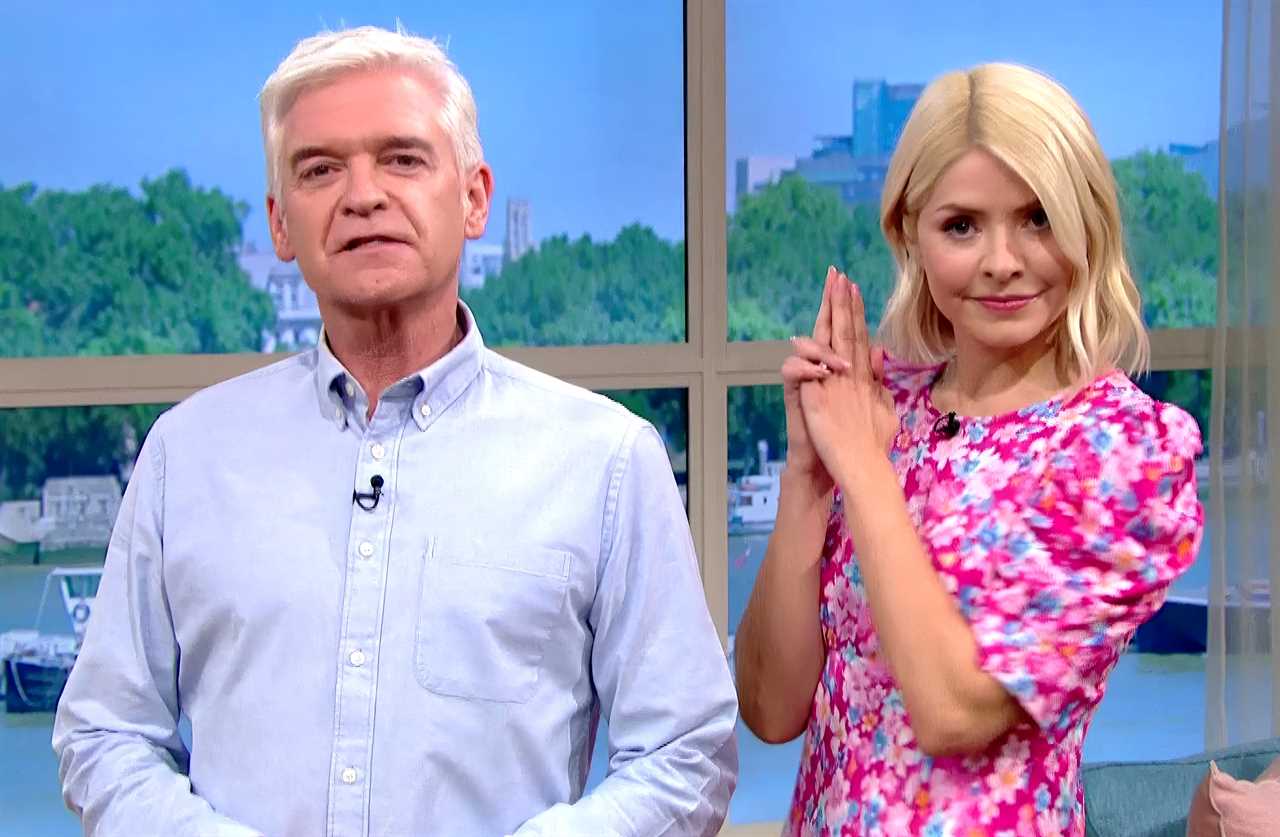 Pic shows: Phil and Holly This Morning presenters today amid stories of a strained relationship 12.5.23 Philip Schofield and Holly Willoughby supplied by Pixel8000 07917221968